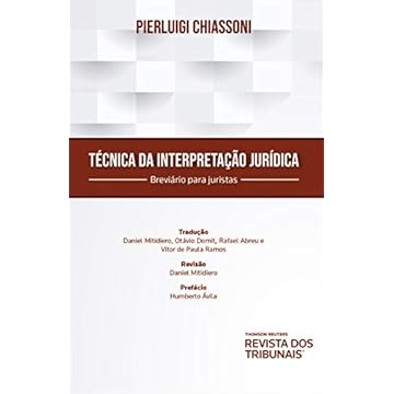 Capa do livro Técnica Da Interpretação Jurídica