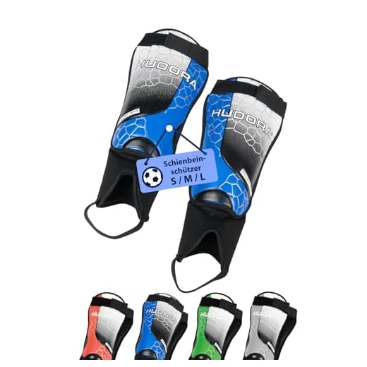 Hudora Schienbeinschützer mit Knöchelschutz, Gr. M (71612)