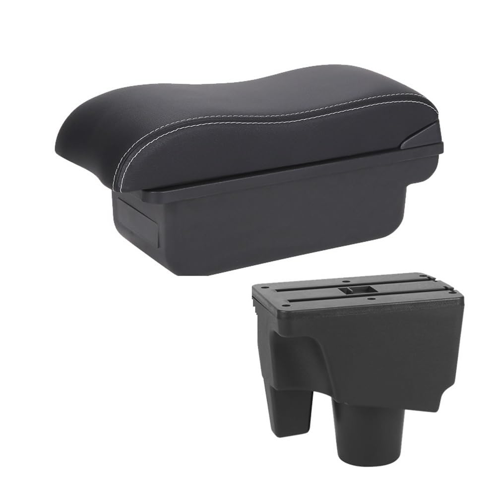 Yulegudi C3 Black White Nousb Car Armrests For Toyota For Prius C For Aqua