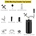 128oz Mini Keg Growler with Beer Tap Dispenser System, 3.6L Stainless Steel Draft Beer Dispenser for Home, Portable Kegerator for Craft Beer Cider and Kombucha