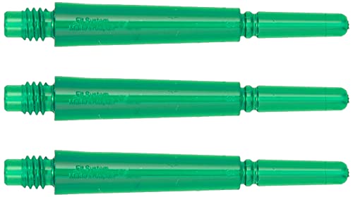 コスモダーツ フィットシャフト ギア シャフト ノーマルスピン クリアグリーン3