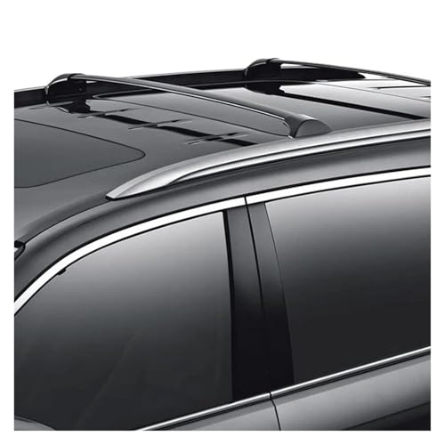 Barras portaequipajes Acura MDX de aluminio con acabado premium plateado 5