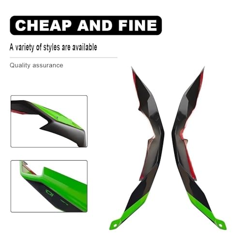 Ailerons fixes pour carénage arrière de ZX10R, finition premium moto 2016-2020 - 6