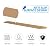 0.4" Rise Threshold Ramp for Doorways, Self-Adhesive Rubber Ramp for Door Threshold, 6.6Ft long, Ideal for Wheelchair Scooter Doorway Floor Tile Threshold Transition Strip Reducer (Light Brown, 6.6Ft)
