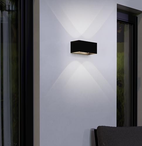 Eglo Lesmo Applique Led Da Esterni, Up-/Downlight - 3