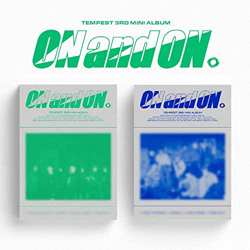 TEMPEST 3rd Mini Album ON and ON Blue ver collection Kpop