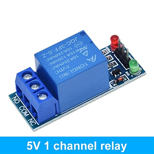 Módulo de relé 5V 1 canal para aislar ruido eléctrico en microcontroladores 3