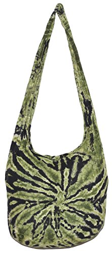 Image of TIE DYE Bohemian Hipster Hobo Boho Hippie Crossbody Bag Purse Twist 39 inch