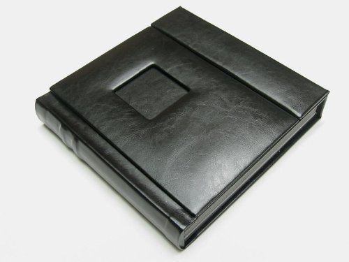 Black 10x10 Self Mount Photo Wedding Album with 20 pages(sides)