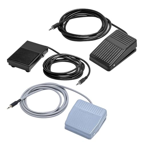 Interruptor de pie FS-201 cable audio 3,5 mm CC conmutador frecuencia única
