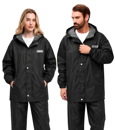 Image of Unisex Seravine Waterproof Reversible Raincoat