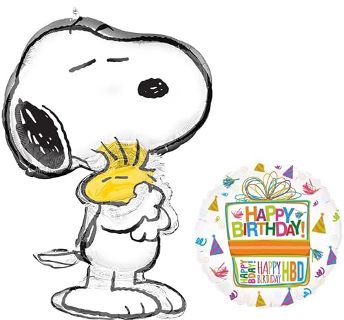 Anagram Snoopy Birthday Party Supplies Peanuts Balloon Bouquet Decorations