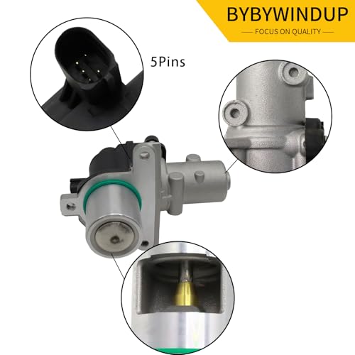 Bywindup Ventil Abgasrückführungsventil Kompatibel mit Peugeot Partner Citroen Berlingo Ersatz für 8200270177, 8200282949