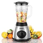 Countertop Blender, 1000W Professional Kitchen Blender for Shakes and Smoothies High Speed Ice Crusher Frozen Drinks 48 OZ Glass jar