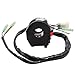 M MATI Handlebar Switch Control Start Stop Kill Headlight Button for Yamaha Breeze 125 YFA-1 1989-1994 3FA-83973-09-00 3FA-83973-01-00