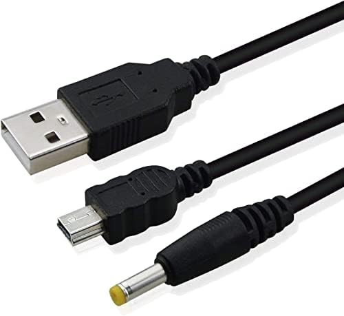 YNCRIS USB to PSP Cable, USB Data and Power Cable for Sony PSP 1000, 2000, 3000