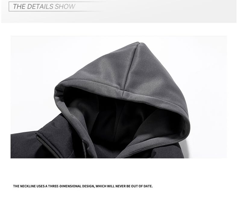 Unisex Hooded Gradient-Color Thermal Cotton Jacket, Youth Front-Zip Winter Coat3