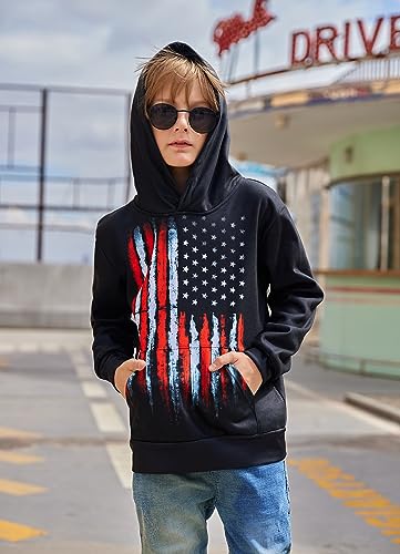 Goodstoworld Boys Girls Warm Fleece 3D Graphic Hoodies Sweatshirt with Pockets Size 5-16 Years3