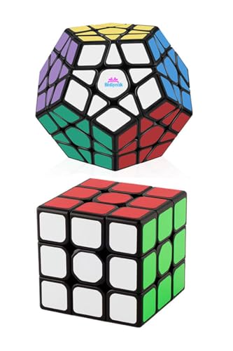 Hediyecik Speed Megaminx ve 3X3 2'li Zeka Küpü Akıl Küpü Küp