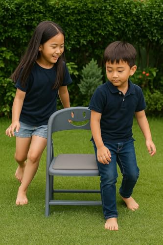 Image of Plastic Foldable Chair for Kids | School Study Chair for Indoor or Outdoor Use for Toddler Kids | Capacity 80 Kg