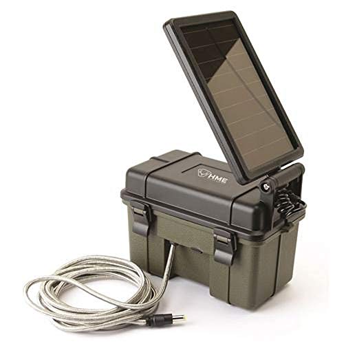 12-Volt Battery Box with 2-Watt Solar Panel