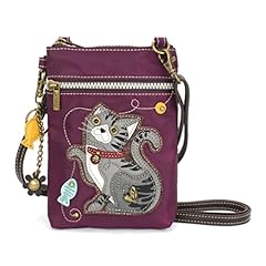 Gray Tabby Cat - Purple