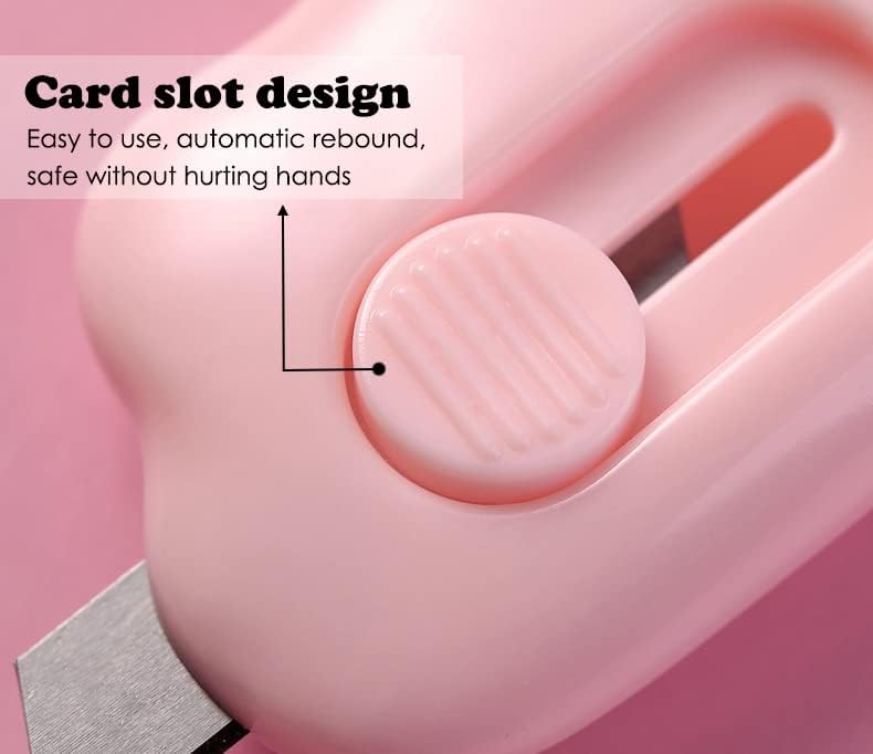 AKOAK 3 Pcs Cloud Shaped Mini Art Cutter, Portable, Suitable for Cutting Envelopes, Food Bags, Plastic Bags, Express Unpacking, Manual Cutting Paper, etc