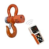 GRAM C6 (5T) Dinamómetro Báscula Colgante para Grúa/Pantalla LED/Control remoto/Opción impresora/Batería recargable/Resistencia peso industrial