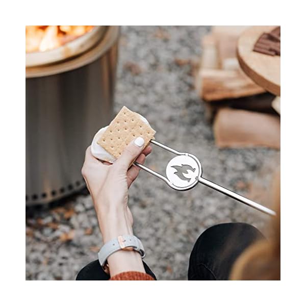 Solo Stove Grillspieße und Werkzeug für Feuerstelle | Accessoire Set für Feuerschalle, Lagerfeuer: Incl. 4X Grillspieße… – Bild 5