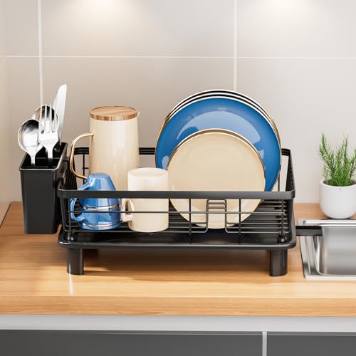 Dish Drying Rack, Stainless Steel Dish Racks for Kitchen Counter, Sink Organization and St - image 4