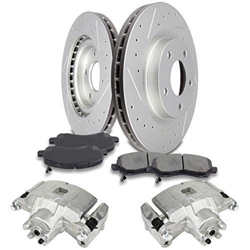 Image of SCITOO Front Disc Brake Kit - Calipers & Rotors & Pads 18B5032 18B5033