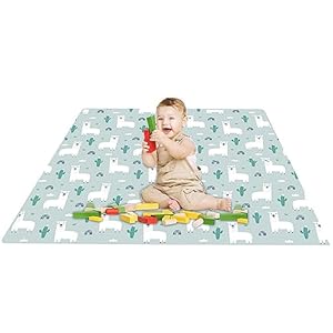 Kinderstoel Voedselopvangmat, Kinderstoel Mat, Antislip 43x43in Opvouwbare Splat Mat Wasbare Camping Vloermat Voor Eettafel Youding