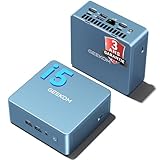GEEKOM IT12 2026 Édition Mini PC avec Intel i5-12450H (Jusqu’à 4,4 GHz), SSD 512Go, 16Go RAM(Évolutif, Non-LPDDR), USB4, Windows 11 Pro, Lecteur SD, Mini Ordinateur de Bureau pour Maison/l'école
