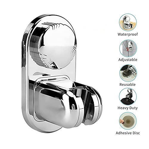 Support mural de douche réglable ventouses universelles accessoire salle de bain - 4