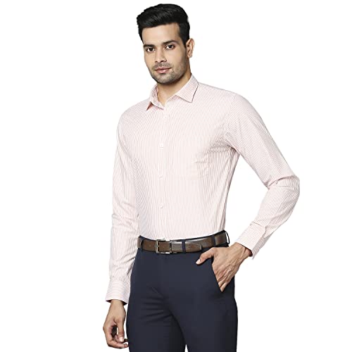 Image of Park Avenue Medium Orange Shirt (Size: 40)-PMSX15777-E3