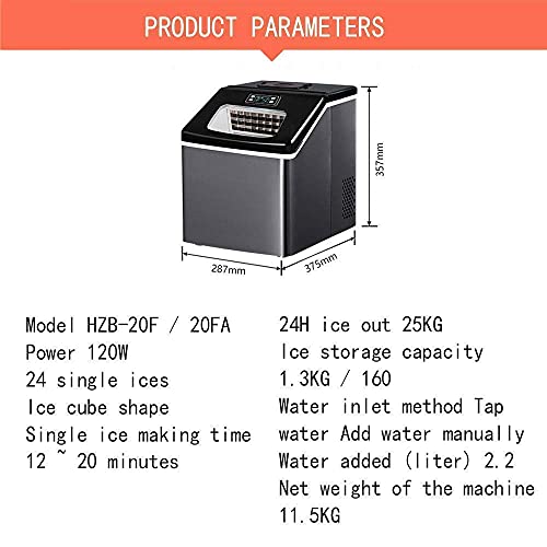 Mini Máquina Automática para Hielo de Mesa con Canasta Extraíble miniatura 7