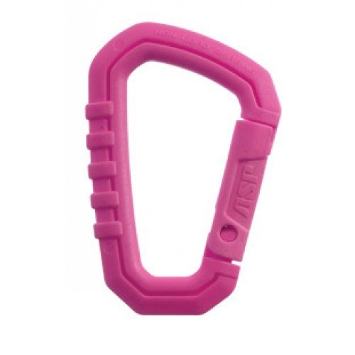 ASP Polymer Carabiner, Neon Pink