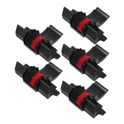 Mikikit 5pièces Encreur pour Imprimante Cx Calculatrice Accessoire Pratique pour Machine Roue Encreuse Facile Utilisation