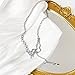 Fivexing Irregular Necklace for Women Heart Pendant Y2k Style Gemstone Pearl Splicing Chain Fashion Jewelry