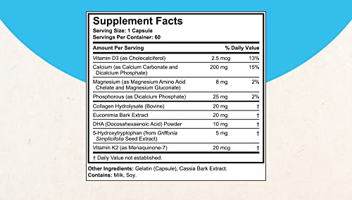 Bundle Of Doctor Plus - Powerful Bone Strength Formula - Supports Strong, Healthy Bones & Nubest Tall Kids 60 Chewable Tablets With Berry Flavor For Kids 2-9 Year Old - Support Kids Grow And Healthy #TOP4