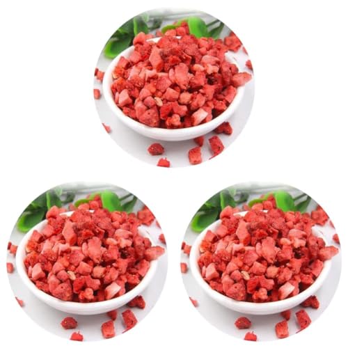 Dried treats Dried Strawberrry Dice 500 Grams (250 Grams X 2) – Juicy, Sweet and Chewy Snack Rich in Vitamins & Fiber | No Added Sugar | Loved by Kids, Travellers and Cooking Friendly Moms | Cubic Shapes of Vegan Starwberries | Easy to Pack for Trips, or Decorating Cakes, Cupcakes, Ice-Cream and More | Freeze-Dried Strawberries | Dehydrated Dry Fruit-image-44