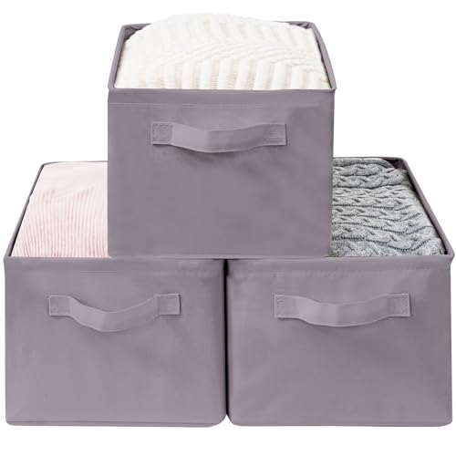Grands paniers de rangement pliables pour organiser les couvertures du salon et de la chambre