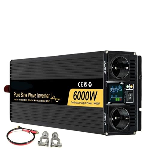 Onduleur à onde sinusoïdale pure 6000W pour protéger les appareils en 24V