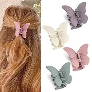 Shivoham Trendy Fashion Butterfly Non-Slip Fashion Claw Clip Hair Butterfly Clips For Women (Pack Of 1),Multi (B0CQXW4K2Z) Amazon Price History, Amazon Price Tracker