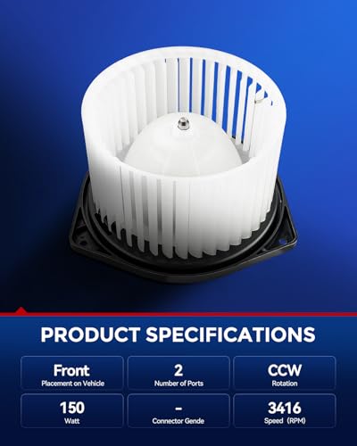 Image of KAX AC Blower Motor for Mitsubishi Outlander 2007-2013,Outlander Sport 2011 2012 2013,Lancer 2008-2017 - HVAC Heater Blower Motor Replaces# 75848 700239