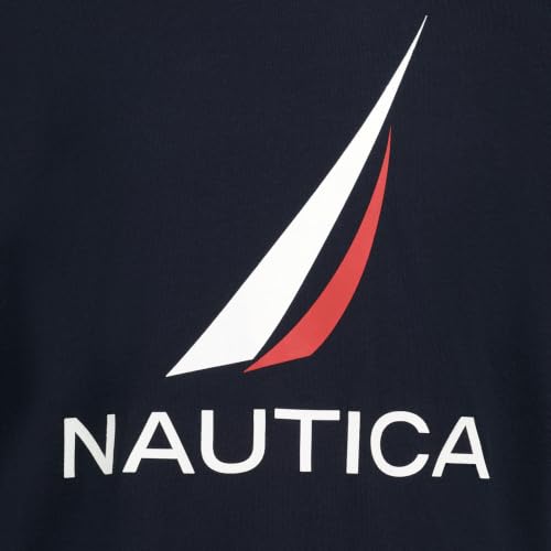 Nautica Boys' Short Sleeve J-Class Logo Crewneck T-Shirt, Sport Navy, 14-16 - image 3