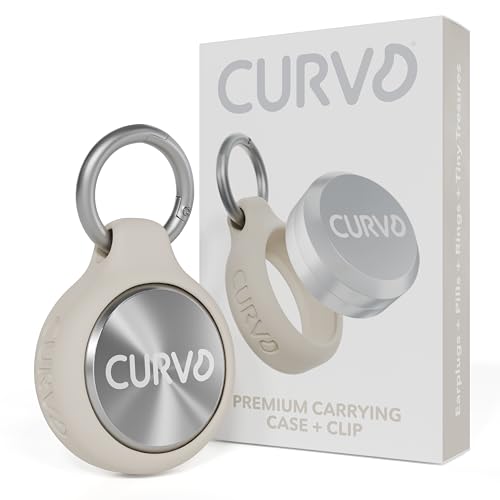 CURVD Waterproof Travel Pill Box & Keychain Organizer