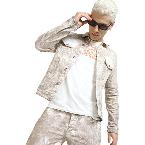 Image of JACK & JONES Men's Cotton Standard Length A-Line Coat
