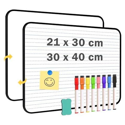 QUEENLINK Double Sided Magnetic Whiteboard Kit Cover
