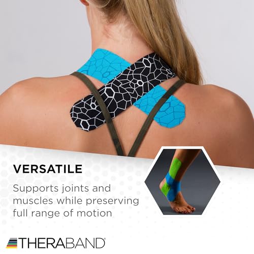 image for THERABAND Kinesiology Tape, Waterproof Physio Tape for Muscle & Joint 